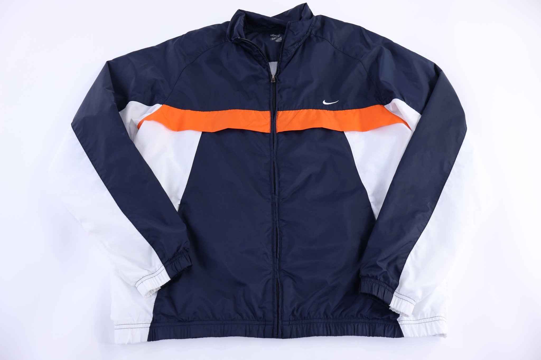 Nike Embroidered Logo Full Zip Jacket - Jacket - Thrifted Threads