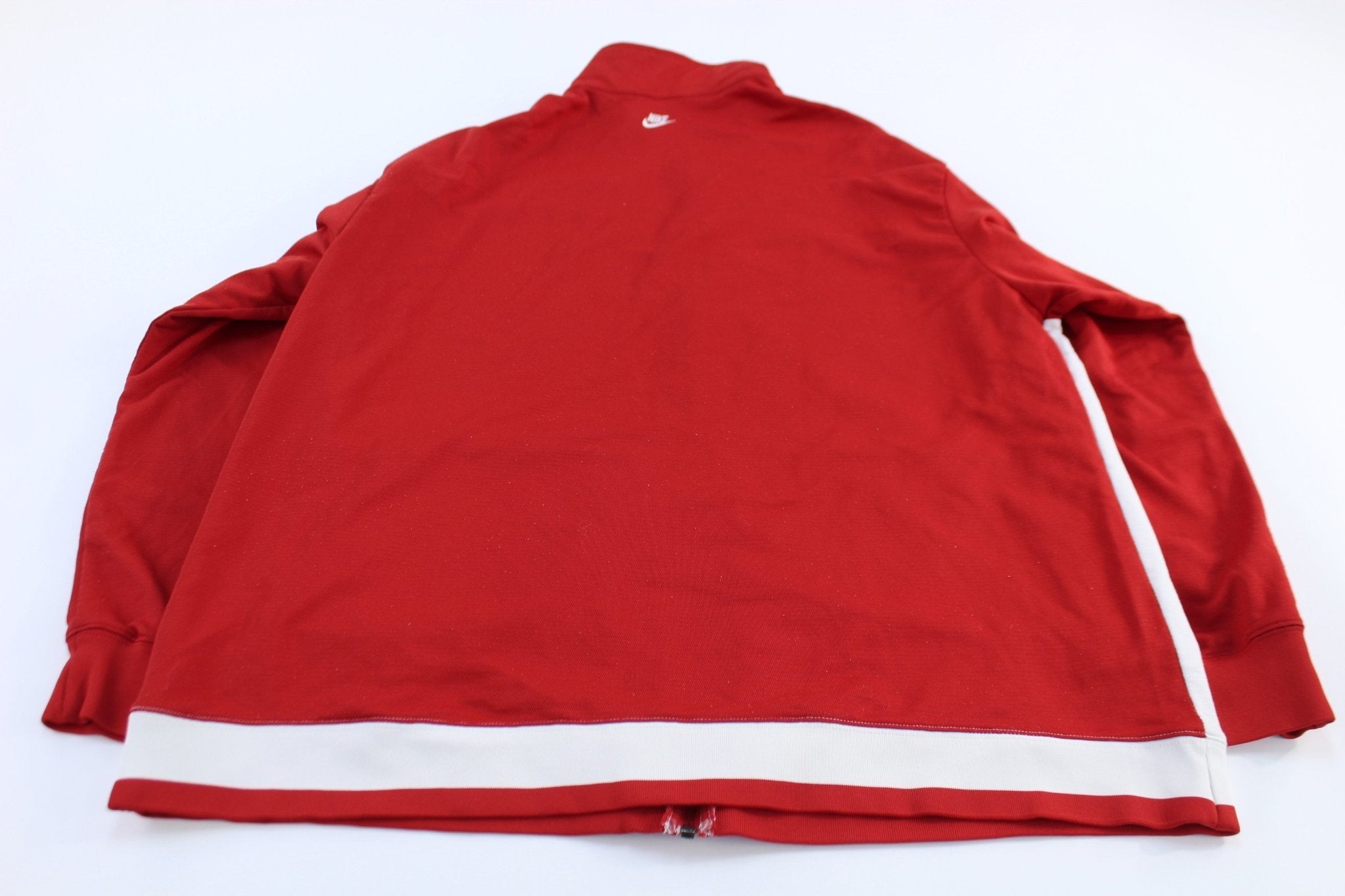 Nike Embroidered Logo Full Zip Track Jacket - Jacket - Thrifted Threads