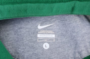 Nike Embroidered Logo Green Pullover Hoodie - Sweatshirt - Thrifted Threads