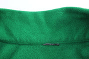 Nike Embroidered Logo Green Quarter Zip Fleece Sweater - Sweater - Thrifted Threads