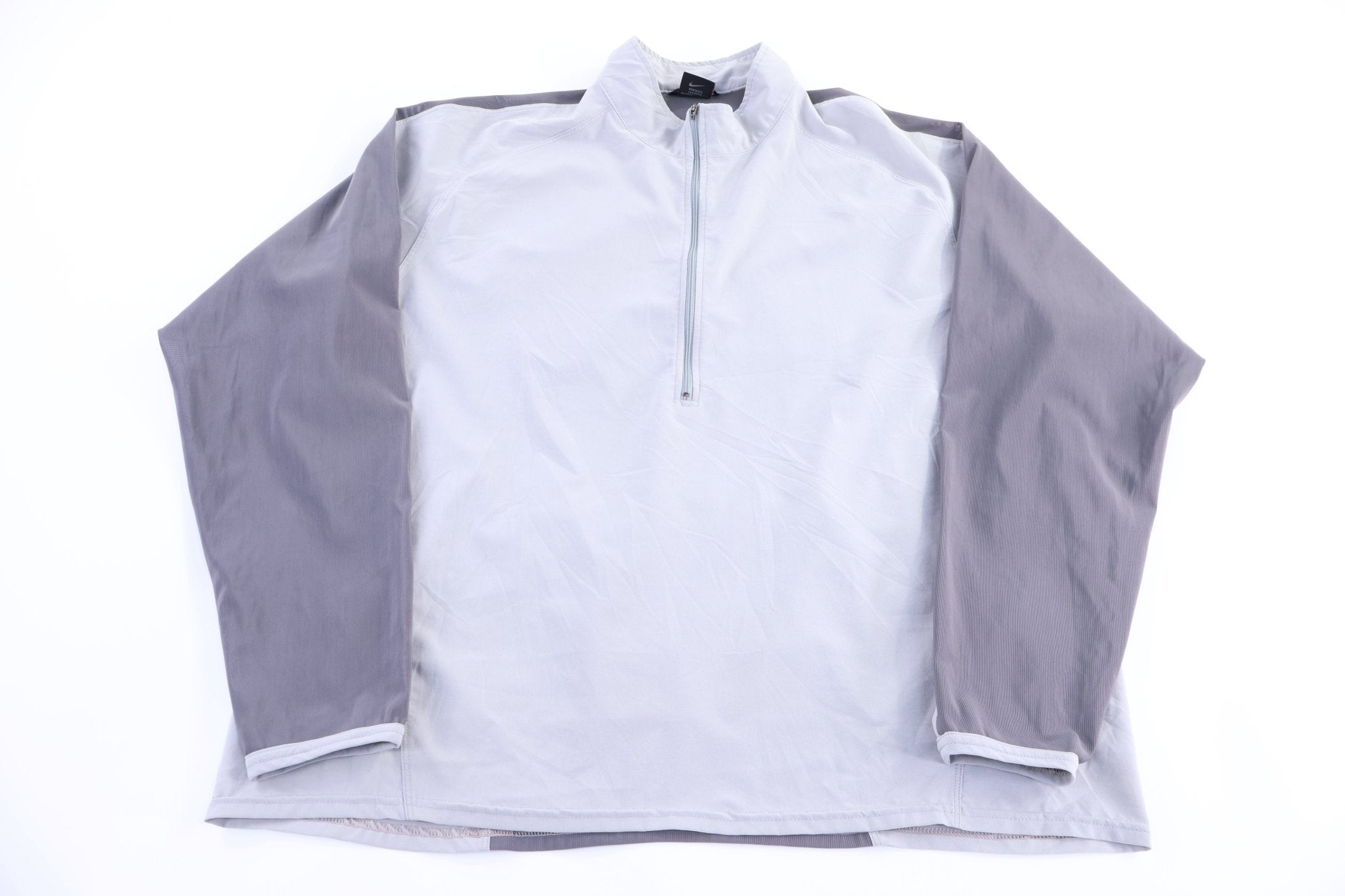Nike Embroidered Logo Half Zip Windbreaker - Jacket - Thrifted Threads