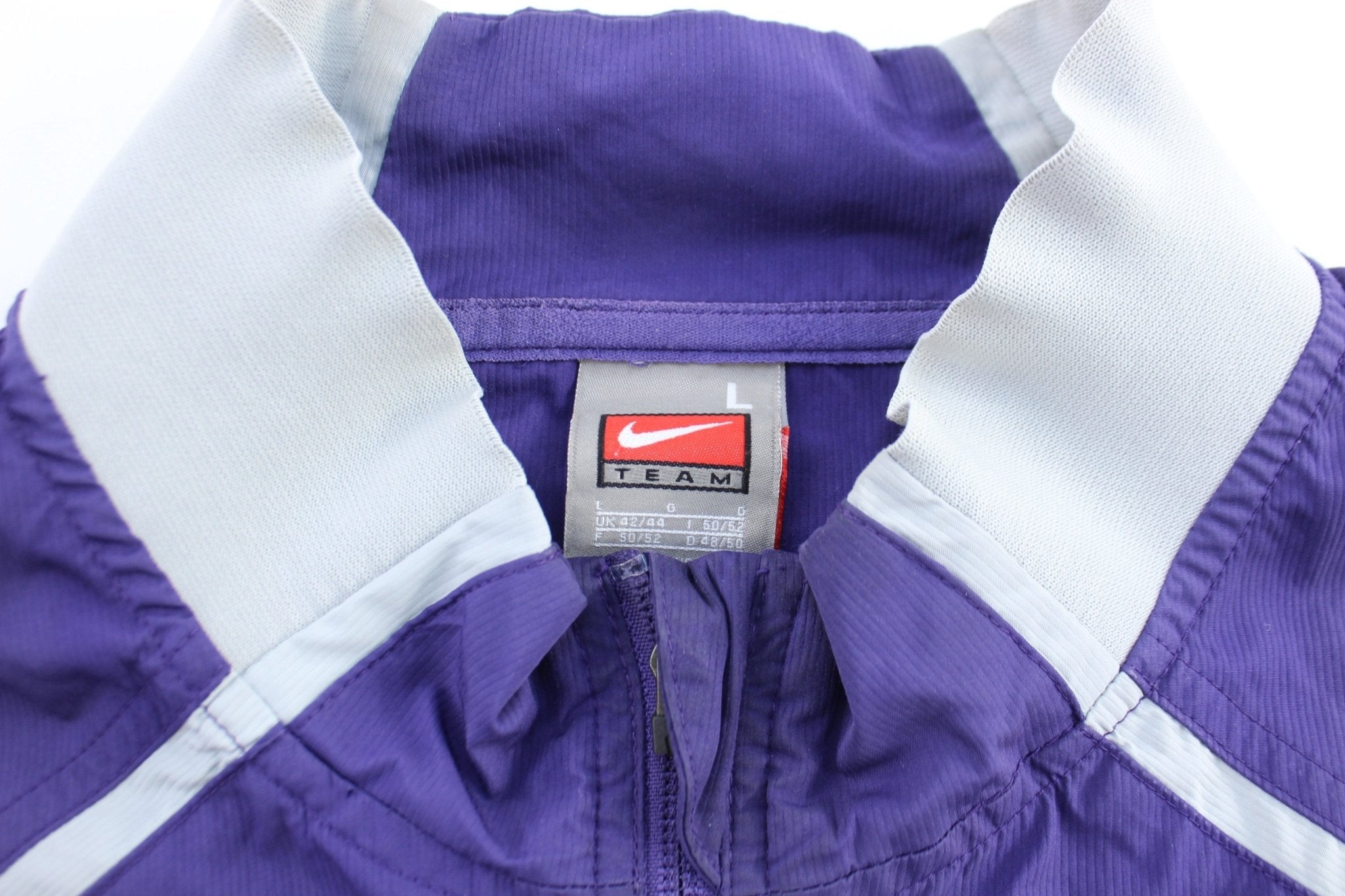 Nike Embroidered Logo Kansas State Wildcats Zip Up Jacket - Jacket - Thrifted Threads