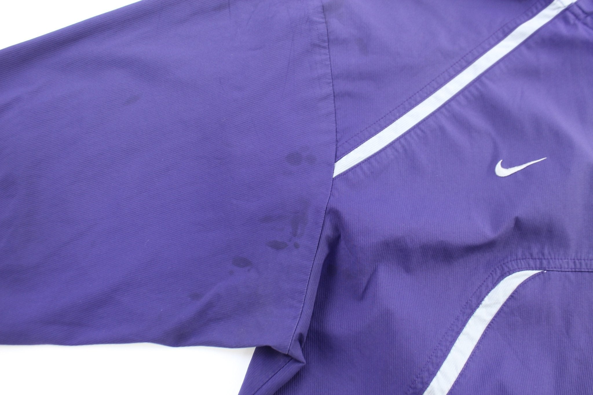 Nike Embroidered Logo Kansas State Wildcats Zip Up Jacket - Jacket - Thrifted Threads