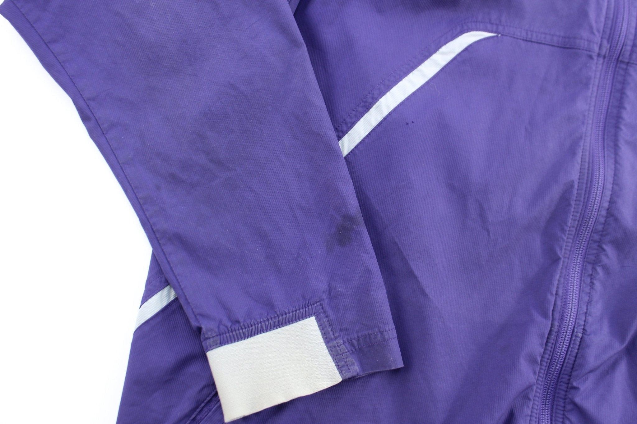 Nike Embroidered Logo Kansas State Wildcats Zip Up Jacket - Jacket - Thrifted Threads