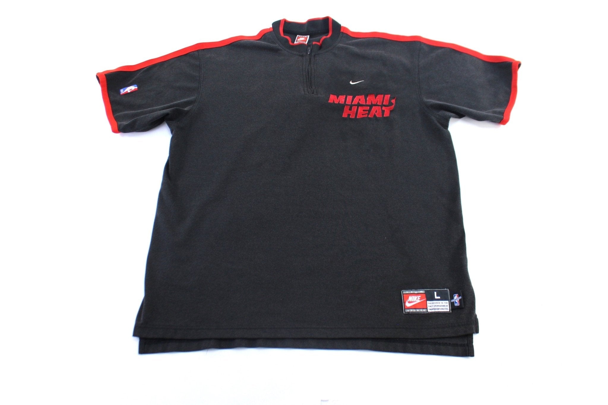 Nike Embroidered Logo Miami Heat Warm Up Jersey - Jerseys/Tanks - Thrifted Threads