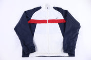 Nike Embroidered Logo Multicolor Full Zip Jacket - Jacket - Thrifted Threads