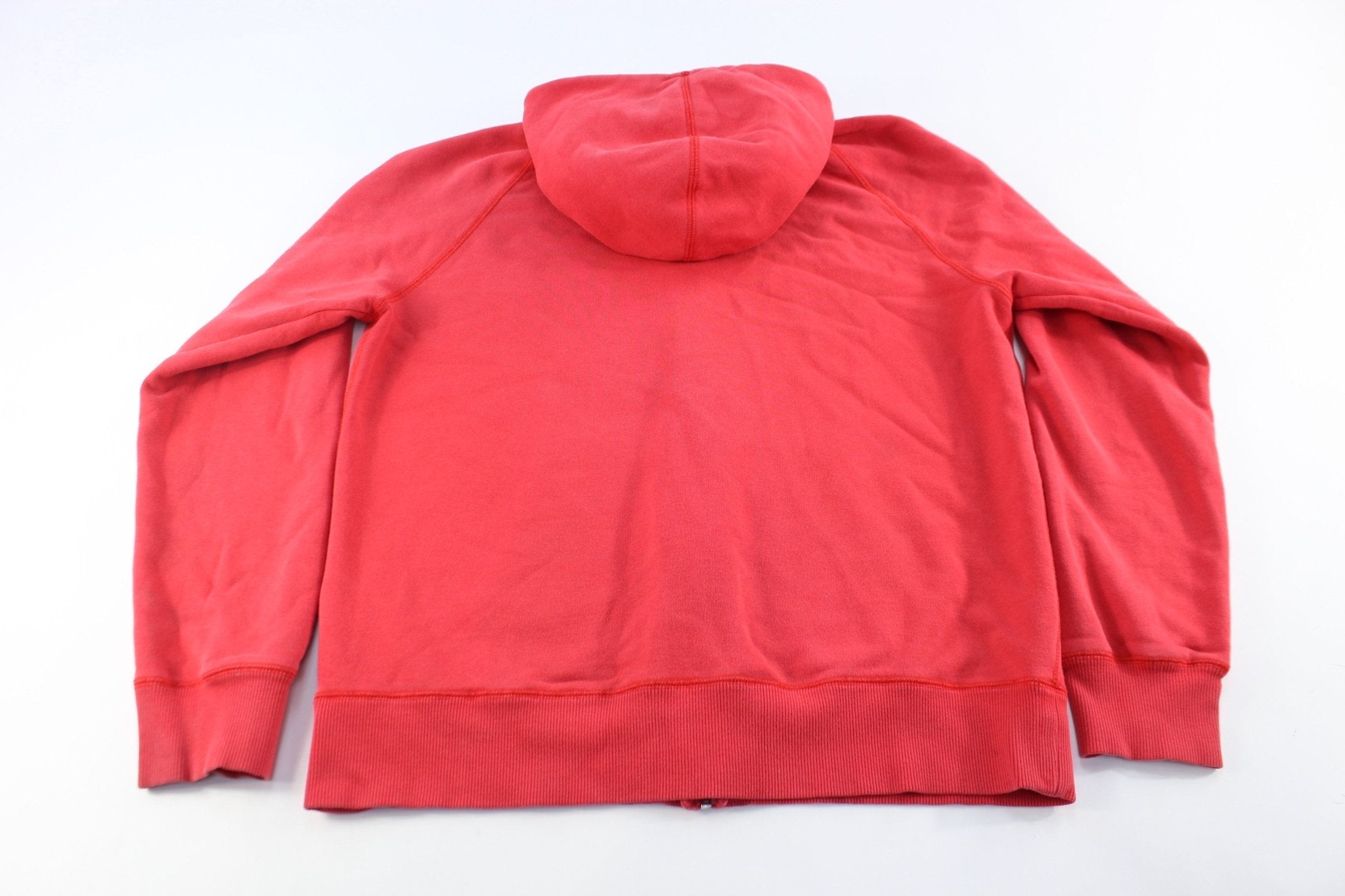 Nike Embroidered Logo Red Zip Up Jacket - Jackets - Thrifted Threads