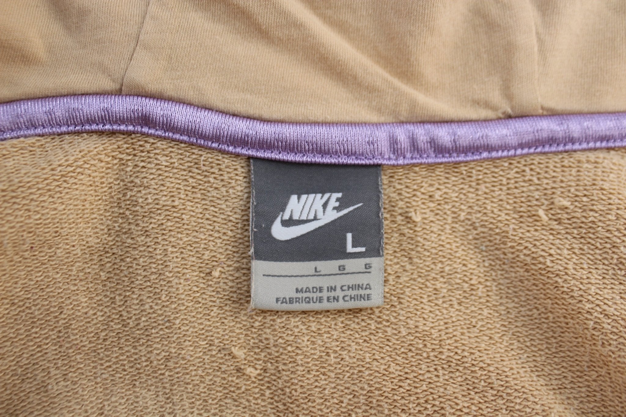Nike Embroidered Logo Running Graphic Zip Up Hoodie - ThriftedThreads.com