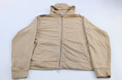 Nike Embroidered Logo Running Graphic Zip Up Hoodie - ThriftedThreads.com