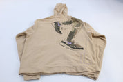 Nike Embroidered Logo Running Graphic Zip Up Hoodie - Jackets - Thrifted Threads
