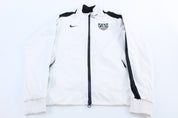 Nike Embroidered Logo Team USA Black & White Striped Jacket - Jackets - Thrifted Threads