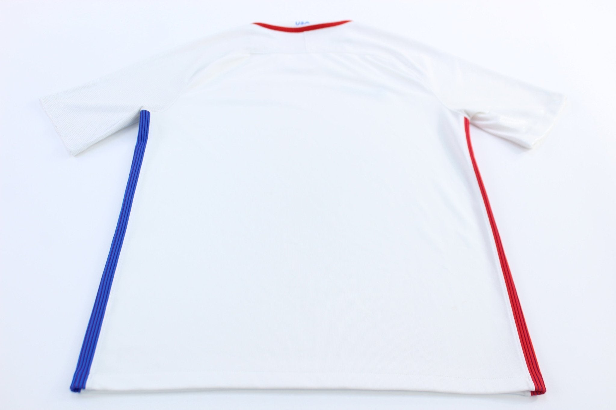 Nike Embroidered Logo Team USA Soccer Jersey - ThriftedThreads.com