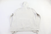 Nike Embroidered Logo White Pullover Hoodie - Sweatshirt - Thrifted Threads