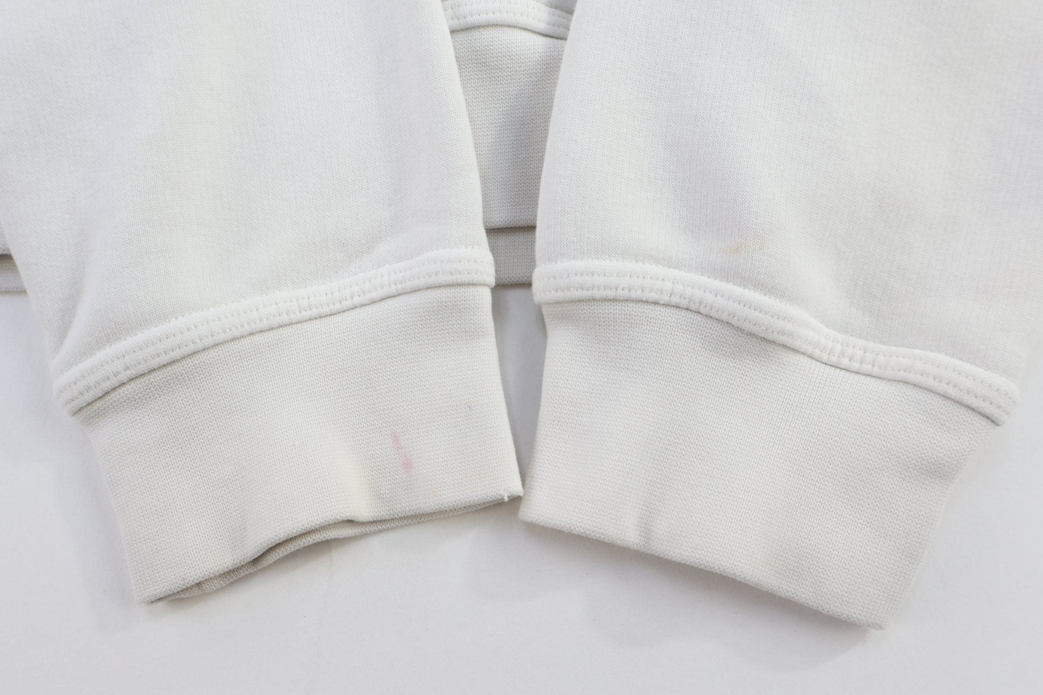 Nike Embroidered Logo White Pullover Hoodie - Sweatshirt - Thrifted Threads