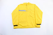 Nike Embroidered Logo Yellow Pullover Jacket - ThriftedThreads.com