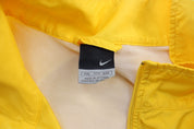 Nike Embroidered Logo Yellow Pullover Jacket - ThriftedThreads.com