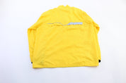 Nike Embroidered Logo Yellow Pullover Jacket - ThriftedThreads.com