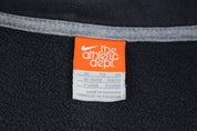 Nike Embroidered Swoosh Logo Black Zip Up Jacket - Jackets - Thrifted Threads