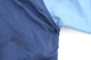 Nike Embroidered Swoosh Logo Blue Windbreaker Jacket - Jackets - Thrifted Threads