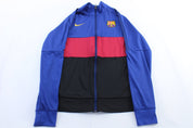 Nike Embroidered Swoosh Logo FC Barcelona Colorblock Jacket - Jacket - Thrifted Threads