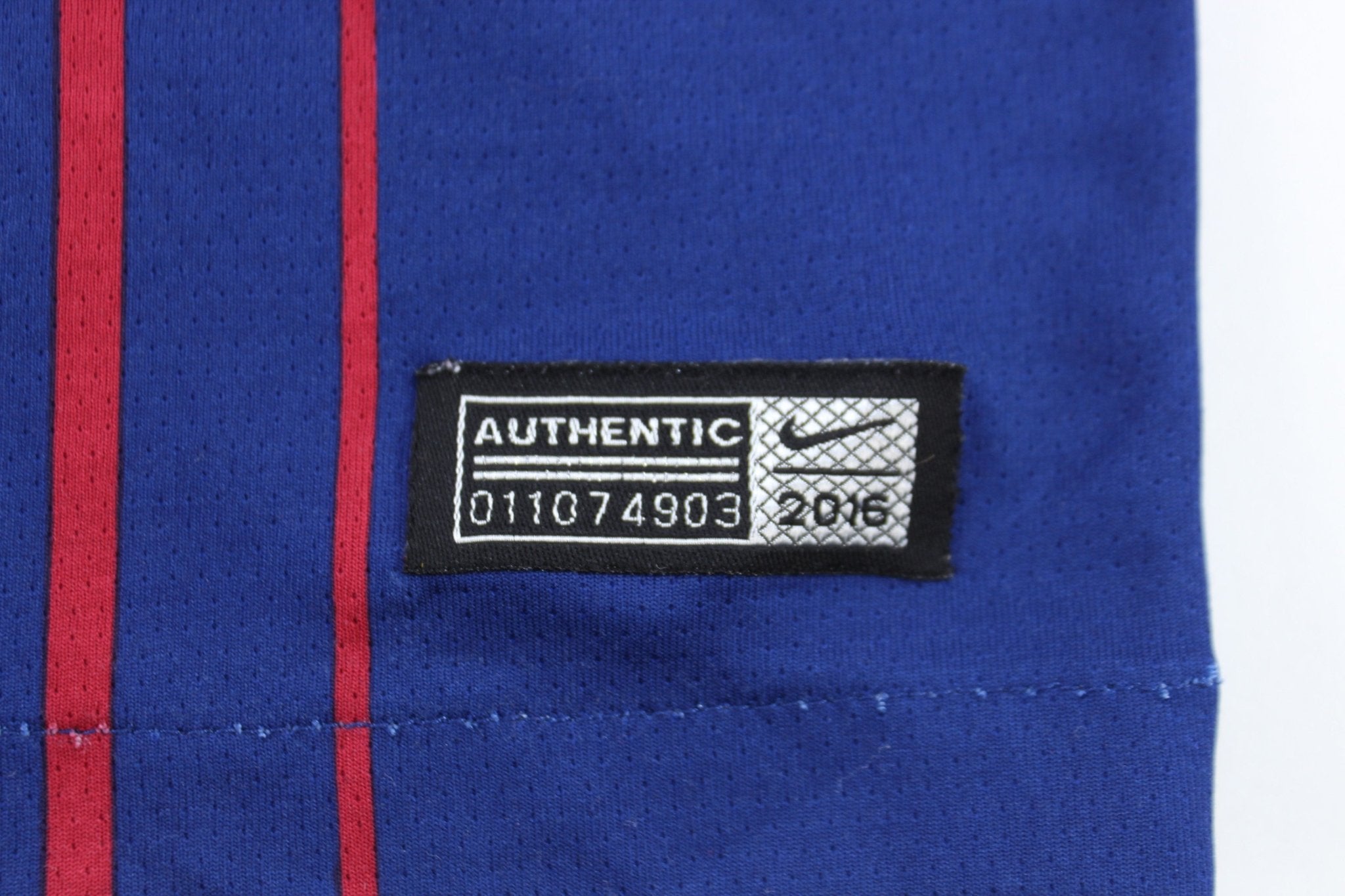 Nike FC Barcelona Soccer Jersey - ThriftedThreads.com