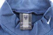 Nike Golf Embroidered Logo Blue Mock Neck LS T-Shirt - T-Shirts - Thrifted Threads
