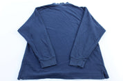 Nike Golf Embroidered Logo Blue Mock Neck LS T-Shirt - T-Shirts - Thrifted Threads