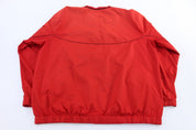 Nike Golf Embroidered Logo Red Pullover Windbreaker - ThriftedThreads.com