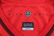 Nike Golf Embroidered Logo Red Pullover Windbreaker - Jacket - Thrifted Threads