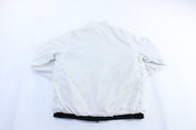 Nike Logo Black & White Zip Up Jacket - Jacket - Thrifted Threads