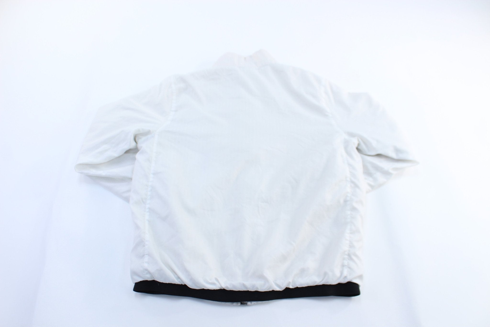 Nike Logo Black & White Zip Up Jacket - Jacket - Thrifted Threads