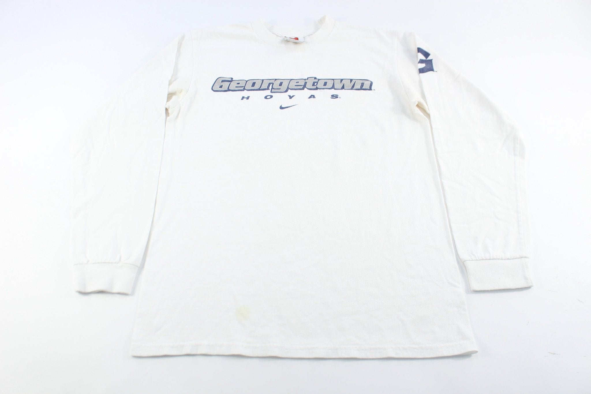 Nike Logo Georgetown Hoyas LS T-Shirt – ThriftedThreads.com