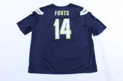 Nike Logo San Diego Chargers Dan Fouts Football Jersey - ThriftedThreads.com