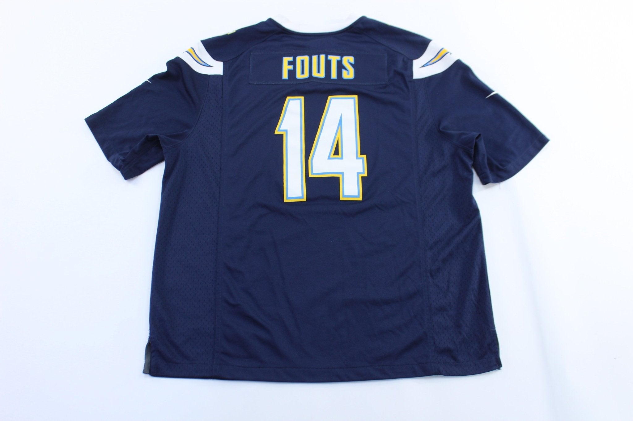 Nike Logo San Diego Chargers Dan Fouts Football Jersey - ThriftedThreads.com