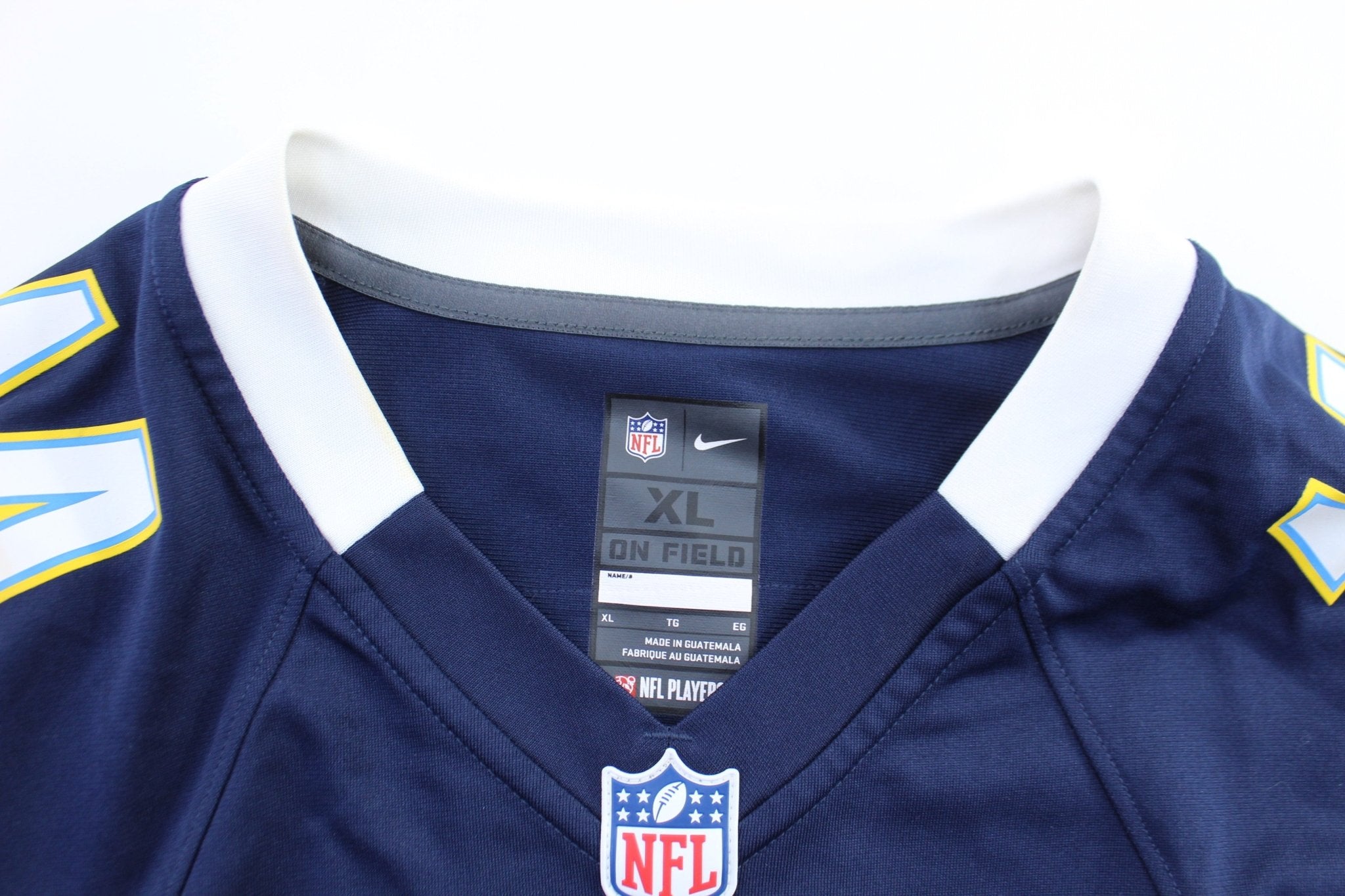 Nike Logo San Diego Chargers Dan Fouts Football Jersey - ThriftedThreads.com