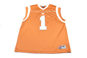 Nike Logo Texas Longhorns #1 Basketball Jersey - ThriftedThreads.com