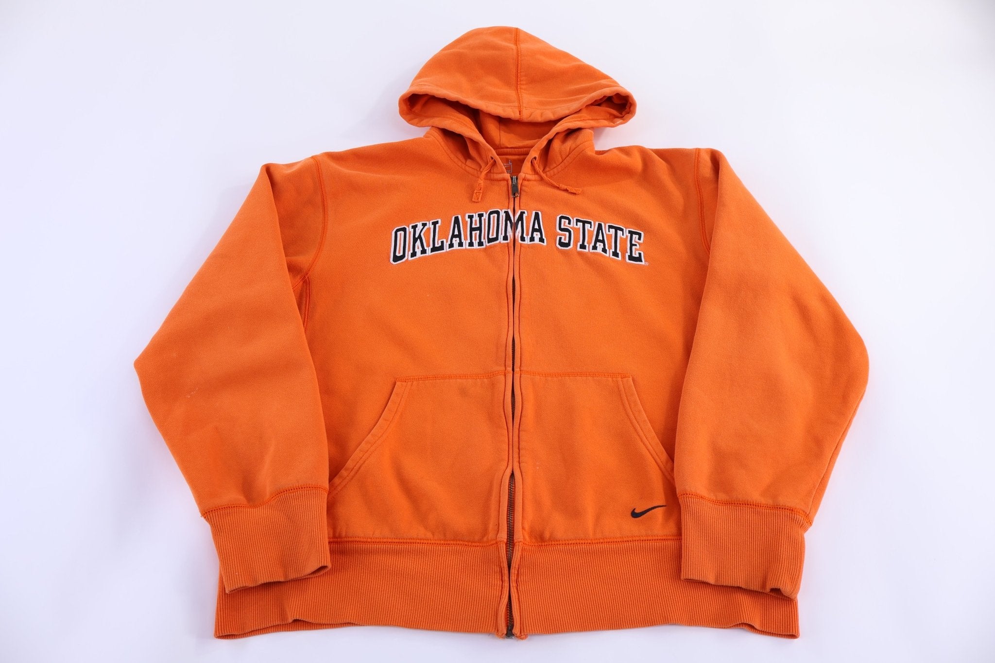 Nike Oklahoma State Full Zip Hoodie - Jacket - Thrifted Threads