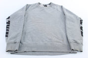 Nike SB Logo Grey Spellout Sweatshirt - ThriftedThreads.com