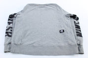 Nike SB Logo Grey Spellout Sweatshirt - ThriftedThreads.com