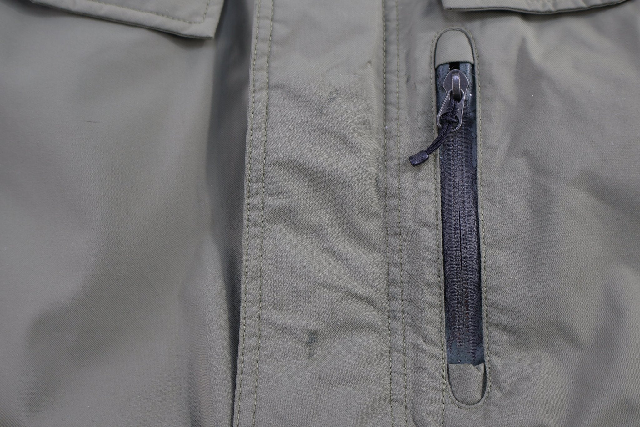 Nike Sportswear Olive Green Full Zip Jacket - Jacket - Thrifted Threads
