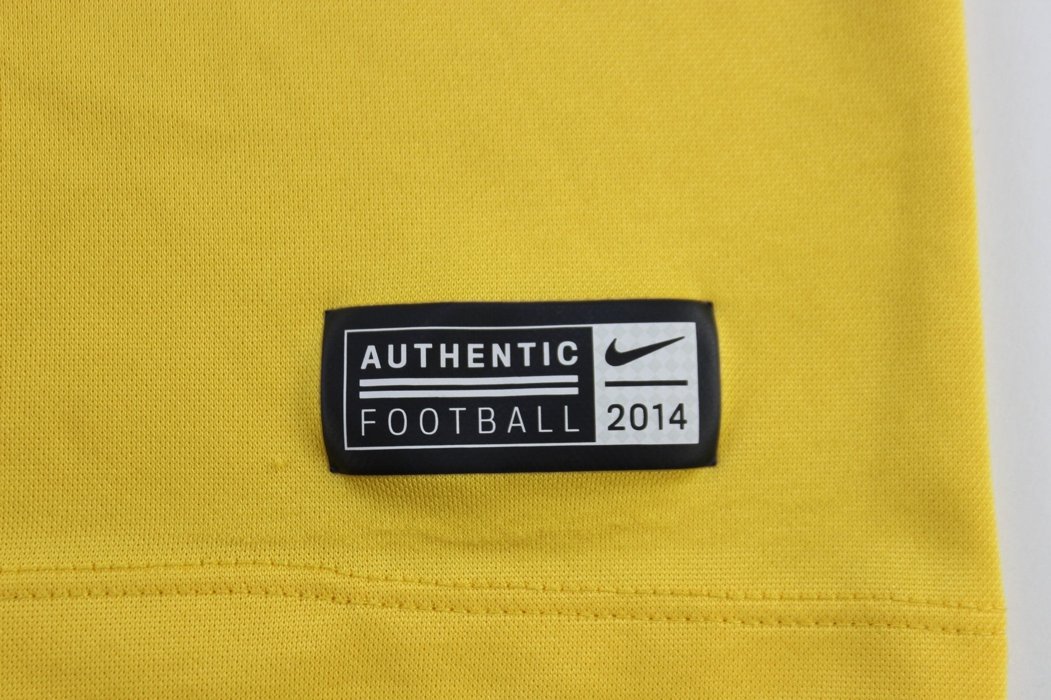 Nike Swoosh Logo Brazil Dri - Fit Soccer Jersey - ThriftedThreads.com