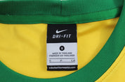 Nike Swoosh Logo Brazil Dri - Fit Soccer Jersey - ThriftedThreads.com