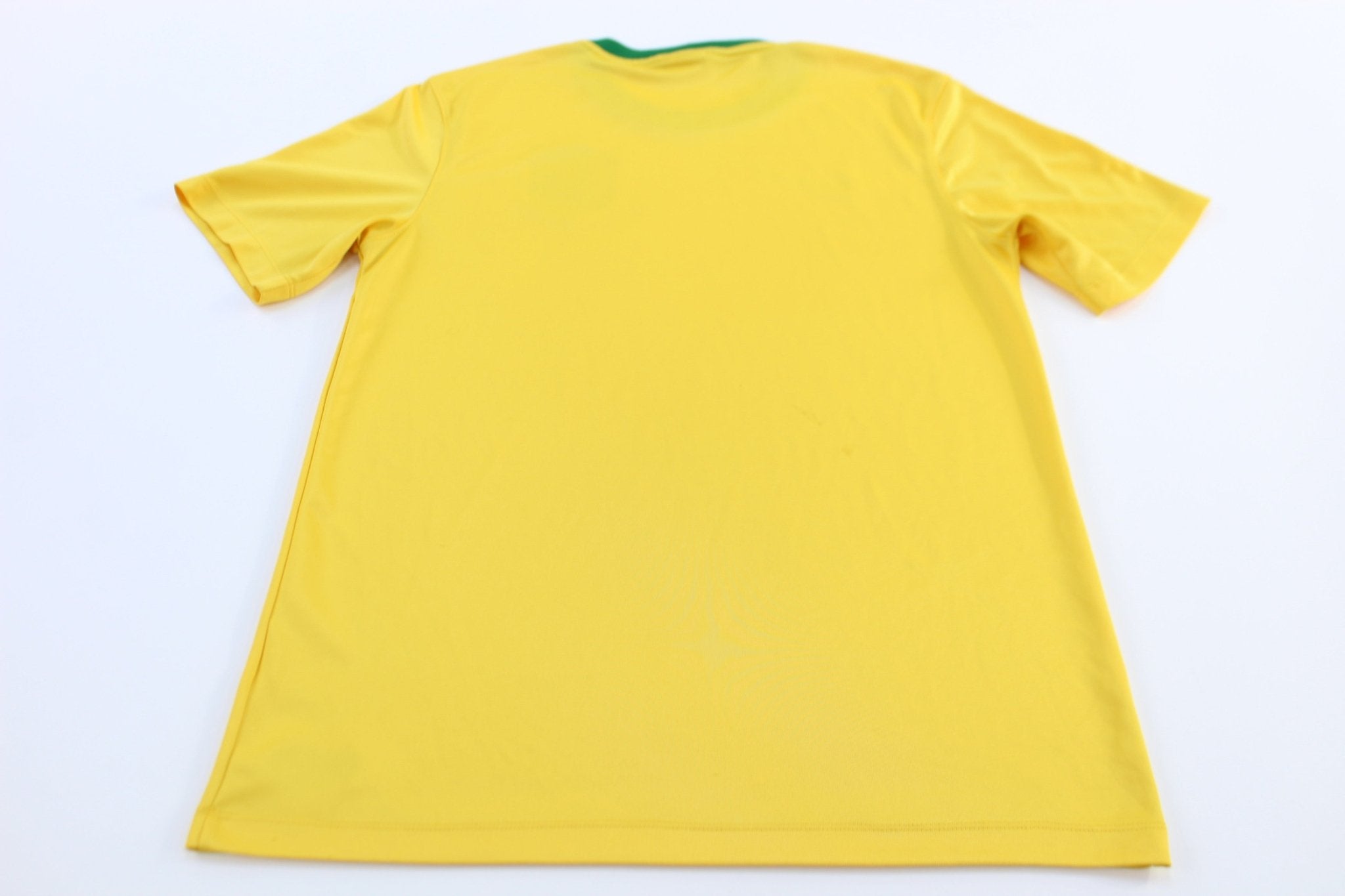 Nike Swoosh Logo Brazil Dri - Fit Soccer Jersey - ThriftedThreads.com