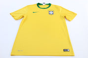 Nike Swoosh Logo Brazil Dri - Fit Soccer Jersey - ThriftedThreads.com