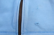 Nike Tech Blue Full Zip Hoodie - Jacket - Thrifted Threads