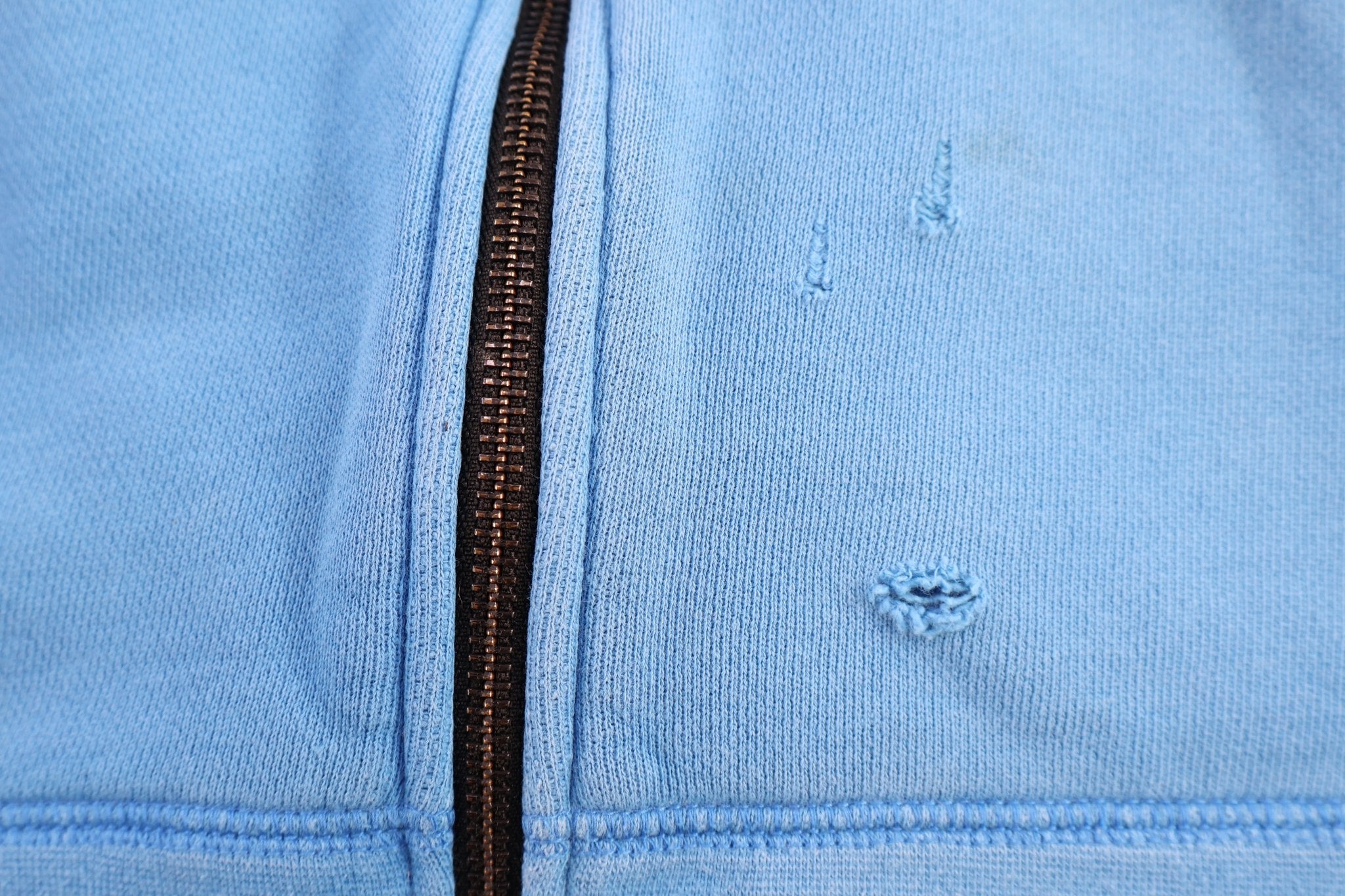 Nike Tech Blue Full Zip Hoodie - Jacket - Thrifted Threads