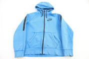 Nike Tech Blue Full Zip Hoodie - Jacket - Thrifted Threads
