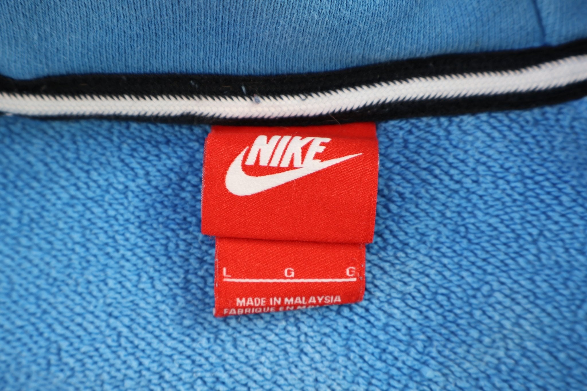Nike Tech Blue Full Zip Hoodie - Jacket - Thrifted Threads