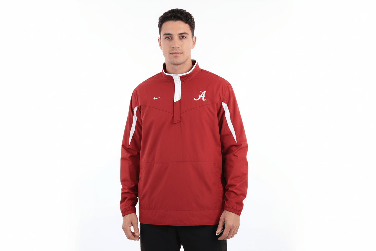 Nike University of Alabama Pullover Windbreaker - Jacket - Thrifted Threads