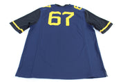 Nike West Virginia Football Jersey - ThriftedThreads.com
